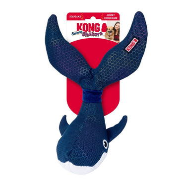 Kong Shakers Shimmy Whale Dog Toy - Medium